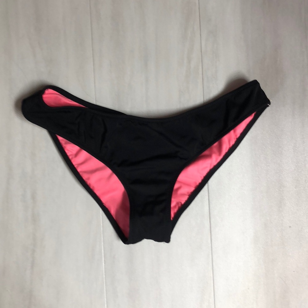Black scrunch bikini bottoms from vs pink